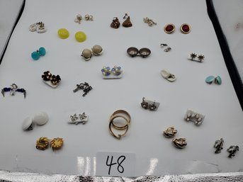 CLIP-ON EARRING LOT