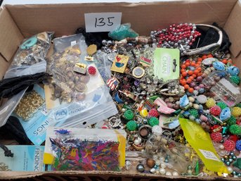 4 POUNDS BROKEN JEWELRY FOR CRAFTING