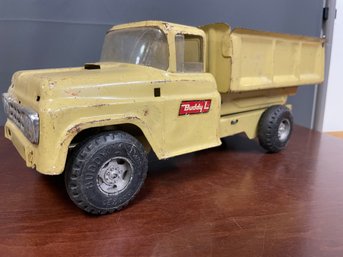 BUDDY L DUMP TRUCK - PRESSED STEEL
