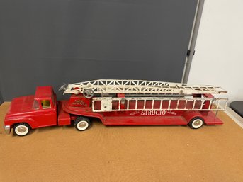 VINTAGE STRUCTO LADDER TRUCK FIRE ENGINE ARTICULATED