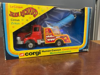 CORGI DIECAST HUMAN CANNONBALL TRUCK IN PACKAGE