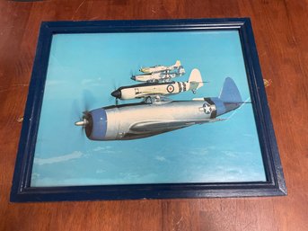 EXPERIMENTAL AIRCRAFT FRAMED PRINT