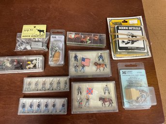 HO SCALE FIGURES PEOPLE CIVIL WAR MORE MERTEN PREISER