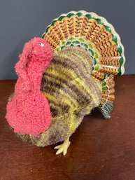 RARE VINTAGE TIN LITHO ALPS WINDUP TOY - WORKING