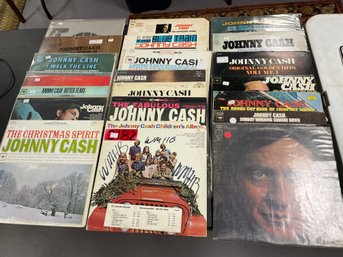 42 JOHNNY CASH RECORDS