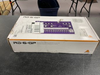 BEHRINGER RD-6-GP ANALOG DRUM MACHINE