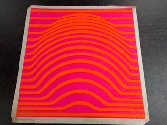 1968 PANDORA SPHERE BLACKLIGHT POSTER