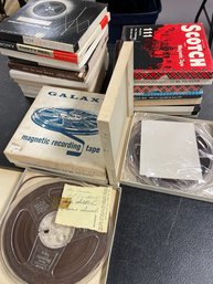 LOT OF REEL TO REEL TAPES