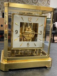 JAEGER LeCOULTRE ATMOS (PHERIC) BRASS/GLASS CLOCK