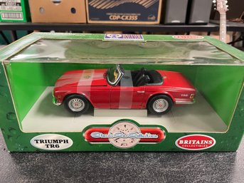 1/18 SCALE DIECAST BRITAINS COLLECTIBLE TRIUMPH TR-6