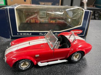 KYOSHO 1/18 SHELBY COBRA DIECAST