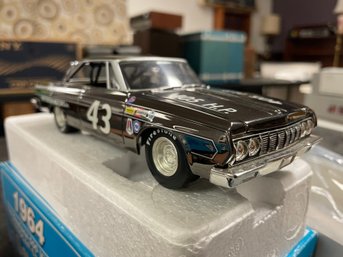LIMITED EDITION 1 OF 204 BLACK CHROME RICHARD PETTY 1964 PLYMOUTH BELVEDERE #43