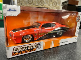 JADA 1/24 DIECAST 1971 PONTIAC GTO MICKEY THOMPSON BIG TIME MUSCLE