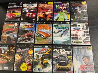 15 PLAYSTATION 2 PS2 VIDEO GAMES