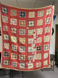 HANDMADE QUILT SEE PICS