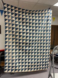 BLUE & WHITE QUILT