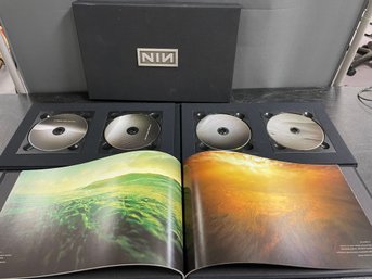 NINE INCH NAILS GHOSTS I-IV DELUXE EDITION 2CD, DVD, BLU-RAY BOX SET NIN