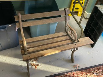 CHILD'S GARDEN BENCH