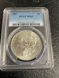 MORGAN SILVER DOLLAR 1897
