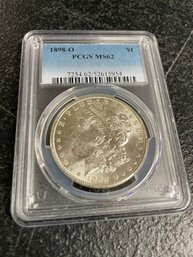 SILVER DOLLAR - MORGAN 1898-O