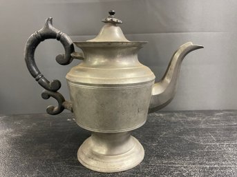SMITH & CO PEWTER EARLY AMERICAN TEAPOT #10