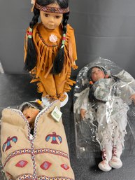 NATIVE AMERICAN DOLLS