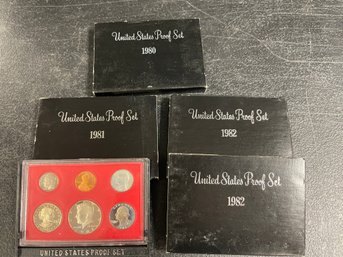 4 US MINT PROOF SETS