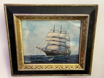 FRAMED SHIP PRINT - STUNNING