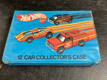 HOT WHEELS 1975 CASE WITH CARS