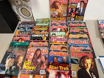 SCI-FI MAGAZINES X FILES