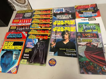 STAR WARS/ SCI-FI MAGAZINE GALAXY MAGAZINE