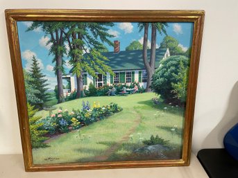 GEORGE WING OIL PAINTING