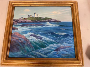 OIL PAINTING - GEORGE WING - NUBBLE