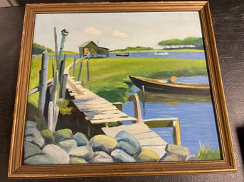 HELEN McCLINTOCK OIL PAINTING LANDSCAPE