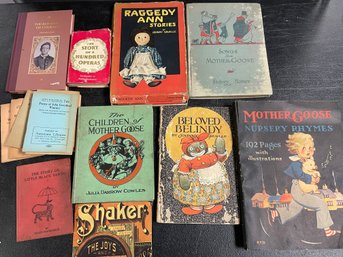 VINTAGE CHILDREN'S BOOKS MOTHER GOOSE SAMBO MORE