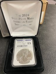 2024-P $1 BU STAR PRIVY AMERICAN EAGLE
