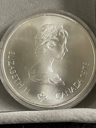 1976 STERLING SILVER $10 OLYMPIC CANADIAN COIN