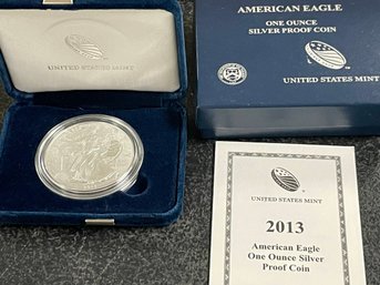 2013-W AMERICAN EAGLE SILVER PROOF
