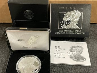 2025-W 1OZ SILVER AMERICAN EAGLE PROOF COIN .999
