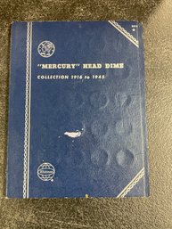 BLUEBOOK MERCURY DIME COLLECTION