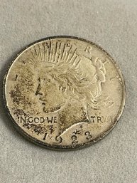 1923 PEACE SILVER DOLLAR