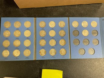 BLUEBOOK COLLECTION FRANKLIN HALF DOLLARS SILVER