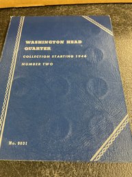 FULL BLUEBOOK SILVER WASHINGTON QUARTERS