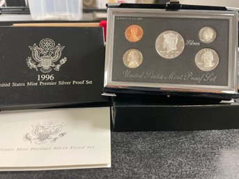 1996 PREMIER SILVER PROOF SET