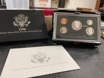 1998 US PREMIER SILVER PROOF SET