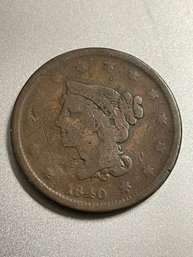 1840 LARGE CENT