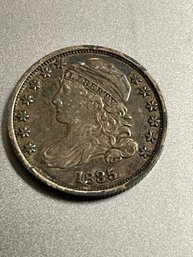 1835 CAPPED BUST SILVER DIME