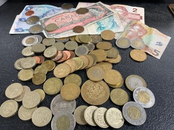 EUROS, POUNDS, CANADA DOLLARS, ETC