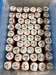 63 ROLLS PENNIES 1945-1949