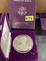 1989-S SILVER PROOF AMERICAN EAGLE